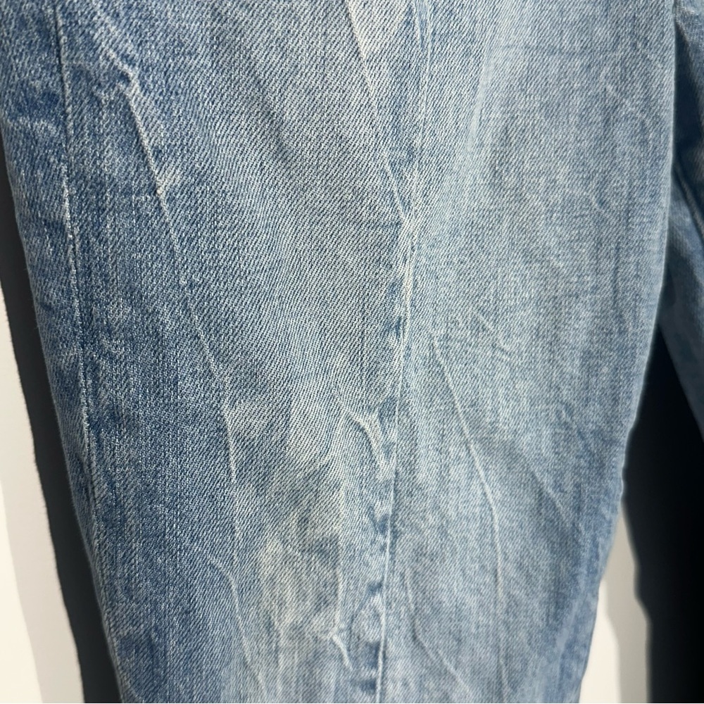 Jonathan Simkhai Designer Womans Distressed Jeans Blue Light Wash Size 25 - Picture 4 of 13